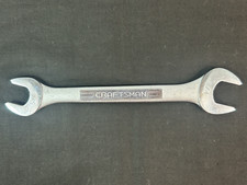 Vintage Craftsman V - 44582 3/4” X 5/8” Open End Wrench Forged USA Made