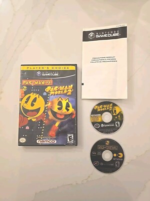 Pac-Man vs./Pac-Man World 2 (Nintendo GameCube, 2003) No Manual Tested