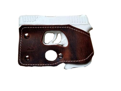 Pocket Holster Fits Diamondback DB9 Wallet Shoot Thru Brown Concealed Carry - Picture 1 of 4