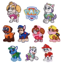 Paw Patrol Patch Choice of 1, Iron/Sew on