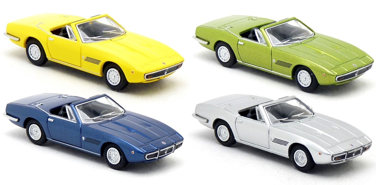 Minichamps - Maserati Ghibli Spyder - 1969 PKW Modell Cabrio zur