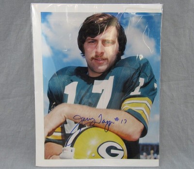 Jerry Tagge #17 Green Bay Packers Autograph Photo 8x10 Signed | eBay