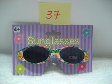Girl's Sunglasses - Tropical Flower Frames - UV 400 - Ages 4 - New