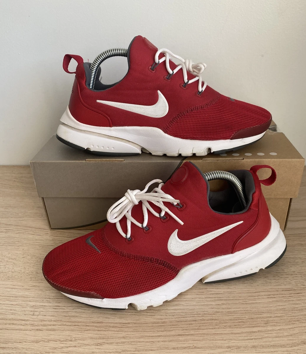 vredig Wrak atoom Nike Presto Fly GS Youth Shoes Red/White 913966-603 Running - SZ 7 Y-8.5 W  | eBay