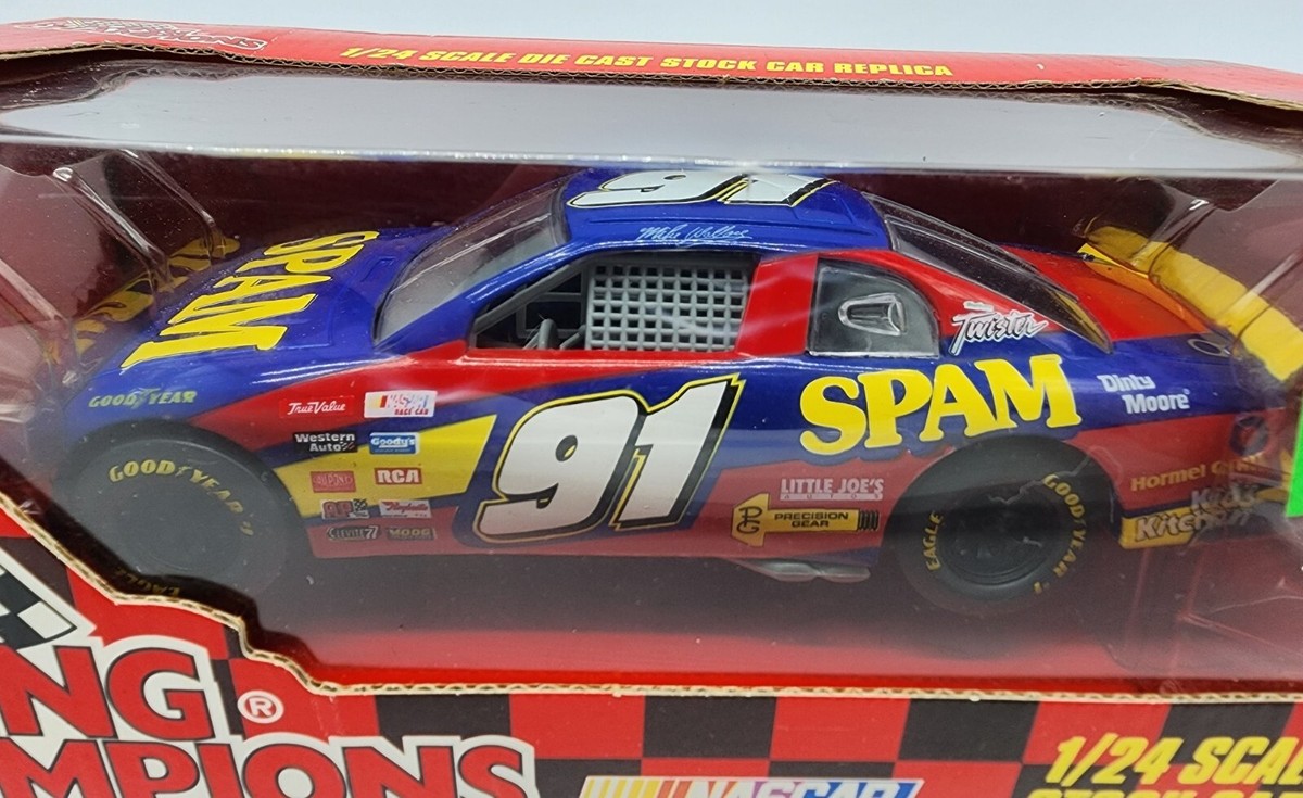 New in box Racing Champions Nascar 1:24 Scale Spam # 91 Mike