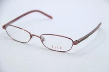 NEW ELLE EL18589 COLOR ROSE AUTHENTIC DESIGNER FRAMES EYEGLASSES 51-17