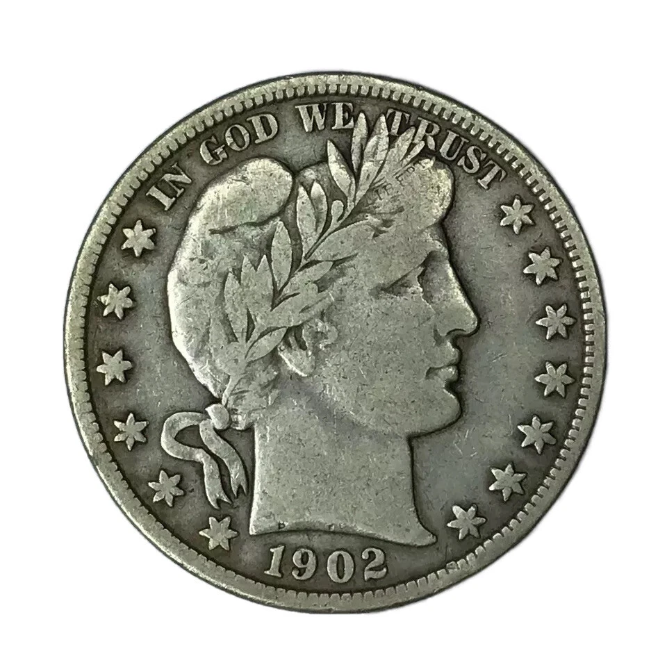1902 Year Barber Half Dollars (1892-1915) for sale | eBay