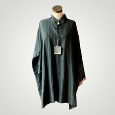 Rare Eskandar Nwt Binish Jacket Virgin Wool Linen Paisley Black Size 1