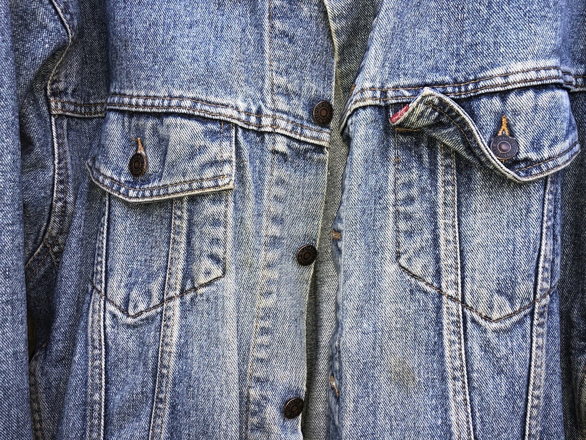 VINTAGE LEVIS DENIM TRUCKER JEAN JACKET 70598 4891 MEN'S VINTAGE LEVIS DENIM TRUCKER JEAN JACKET 70598 4891 MEN'S
