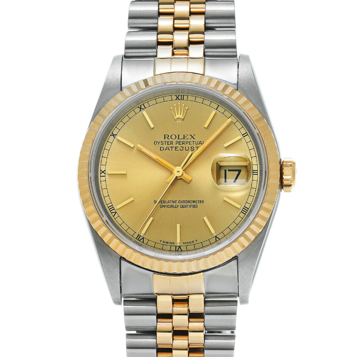 ROLEX Datejust 16233 Case: 36×36mm Band: 18cm Men's Used