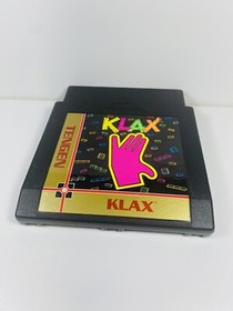 KLAX &mdash; NES Nintendo Original Authentic Tengen Puzzle Game TESTED 