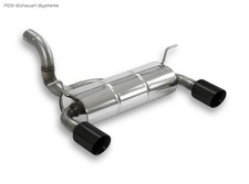  Sportauspuff Jeep Wrangler 4 JL 4-Türer ab 2018 2.0l je 100mm BLACK