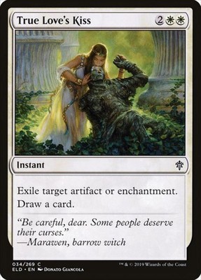 True Love's Kiss (Throne of Eldraine 34) - Common Magic: The Gathering Karte