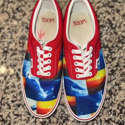 Vans Era Surf Rider Red Blue Low Top Sneakers Mens  9.5 Womens 11