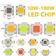 10w 20w 30w 50w 100w LED chip bulb rgb cob high power flood light 12/32/36v