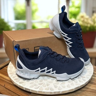 ECCO BIOM AEX Luxe HYDROMAX Leather Supportive Men s Trainer Night Sky EU 40