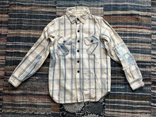 KAPITAL Check Shirt Blue Size XS From Japan