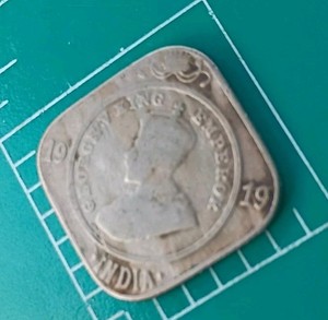 India - British  2 Annas   Km:516  - 1919   King George V