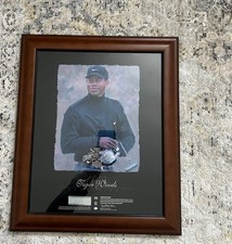 Tiger Woods PGA Masters Champ Upper Deck Renditions Signed Autograph Photo UDA