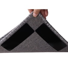 16-Pack Gripper for Rug for Hardwood Floors and Tiles: Double-Sided Reusable ...