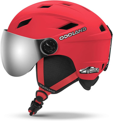 Kids Ski Helmet with 2-in-1 Goggles, Adjustable for Ages 3-12, Snow Sports