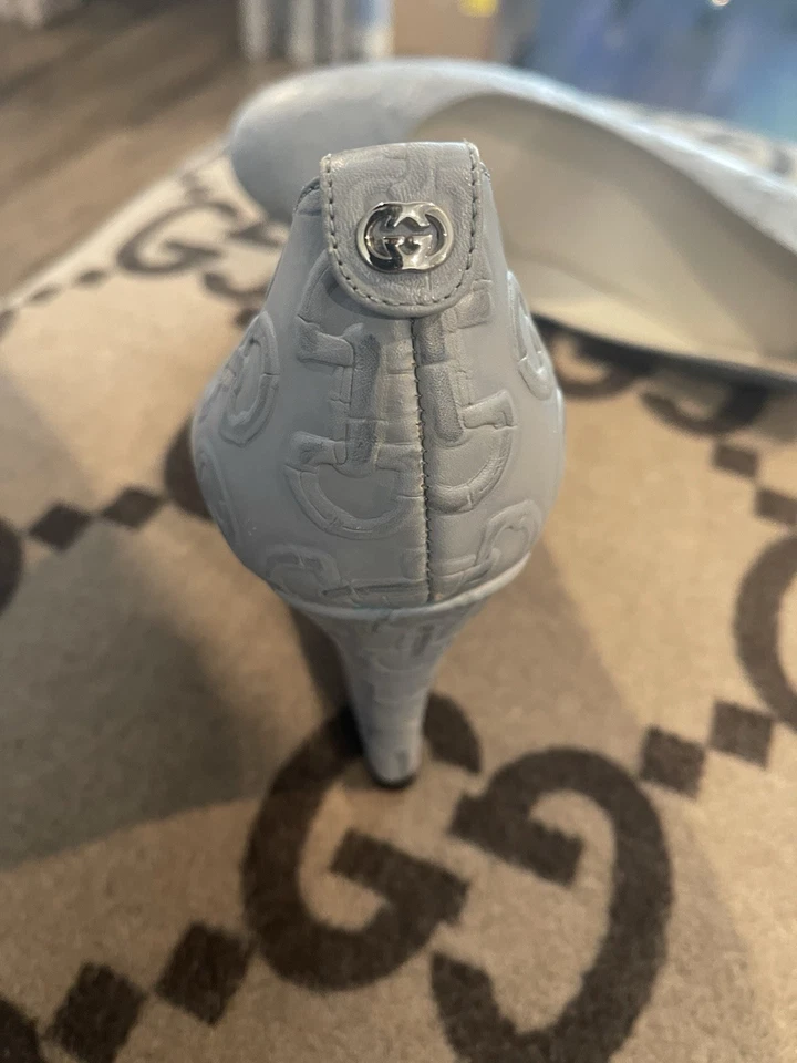 Authentic New Gucci Wedge Rare! Women's Shoes - Image 3 of 4