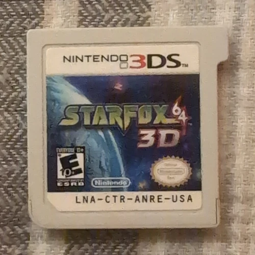 Nintendo Star Fox 64 3D Nintendo 3DS Game Cartridge E10+ NTSC-U/C US/Canada