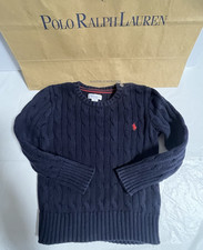 Polo Ralph Lauren Childrens Cable Knit Pullover Sweater Size 24 m-Bin261