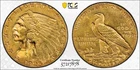 1925-D $2.50 Gold Indian -PCGS MS62 90% US Pre-33 Gold Quarter Eagle Denver Mint