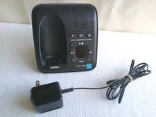 Uniden DECT 6.0 1480-3 Black Portable Cordless Digital Answering System