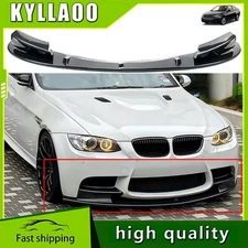 Front Bumper Lip Splitter For BMW 3-Series E92 E93 E90 M3 08-13 MP Style Carbon