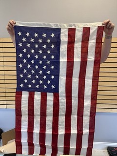 US flag flown over capitol 50 Star Made in USA American flag Annin Valley forge