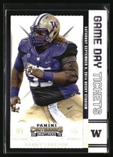 2015 Panini Contenders Draft Picks #11 Danny Shelton Game Day Tickets