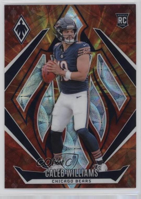2024 Panini Phoenix Rookies FireBurst 193/350 Caleb Williams #151 11yh