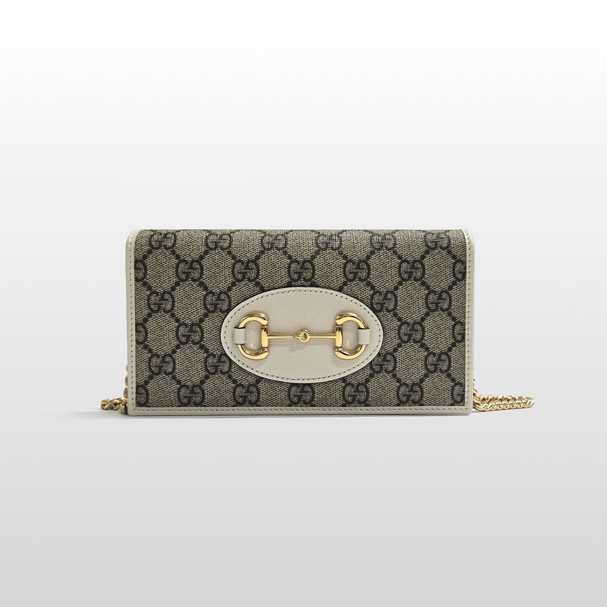 Gucci Horsebit 1955 Chain Wallet Crossbody Beige 621892 146234334