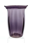 New ListingBlenko Handmade Glass 6026 Vase in Mulberry Wayne Husted Etched Design