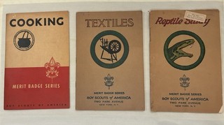 1939 Boy Scout Merit Badge Books