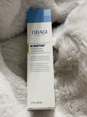 NIB Obagi Clinical Kinetin+ Hydrating Cream Anti-Aging Moisturizer 1.7 oz
