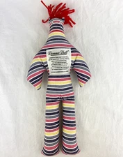Dammit Doll 12.5” Plush Stress Reliever Fabric Novelty Gift Striped Print Doll
