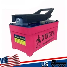 Haichy 10,000 PSI 1.7L Reservoir , NPT 1/4" Inlet, Air Hydraulic Pump, Red