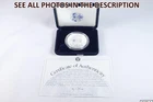 NobleSpirit 2001-W American SILVER Eagle SUPERB GEM Proof Gov't Box+ Papers