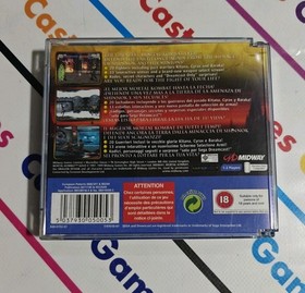 SEGA DREAMCAST MORTAL KOMBAT GOLD MINT ITALIAN EU UK ESP