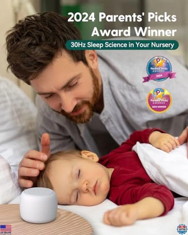 Mini máquina de ruido blanco Babelio - 15 sonidos relajantes, temporizador, apta para viajar Foto 4 de 4