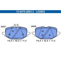 ATE 13.0470-2653.2 Bremsbelagsatz FüR Mercedes Benz C Klasse C T Model W206 C T