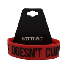 "SWAGG DOESN'T CURE UGLY" Silicone Wristband from Hot Topic #B2204