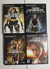 Tomb Raider PS2 4-Game Bundle - Anniversary, Legend, Underworld, Angel of Darkne