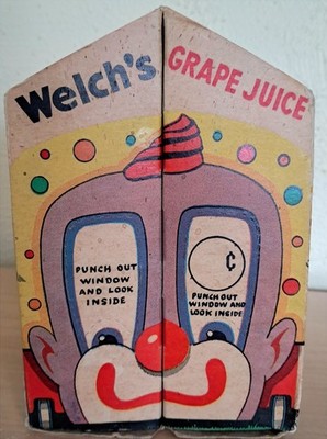 1953 Howdy Doody Welch s Grape Juice 4-pk - Kitschy Cool!