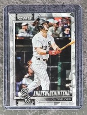 2026 Topps Series 1 Silver Diamante Parallel #345 Andrew Benintendi Chicago Wsox