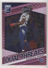 2020 Panini Donruss Elite Dual Threats Pink Derrick Henry #6 0lh7