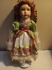 Paradise Galleries Kelly’s True Love Porcelain Doll WINDUP & PLAYS OH DANNY BOY